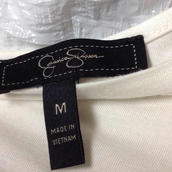 Cream top Jessica Simpson NWT - Picture 5 of 6